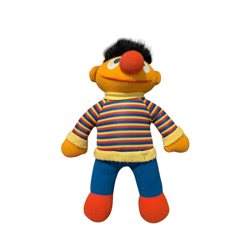 Vintage 1992 Sesame Street Ernie Plush Child Dimension Hasbro 90s Toy